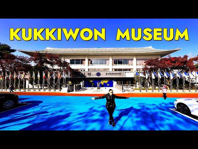 Taekwondo KUKKIWON MUSEUM visit by CHRISTIANNY PAIVA LIMA (year 2023) SOUTH KOREA TRIP SEOUL WALKING