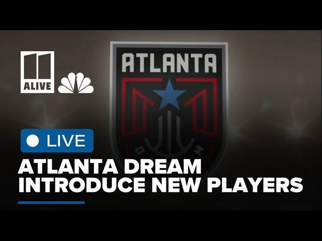 Watch: Atlanta Dream host press conference to introduce new players
