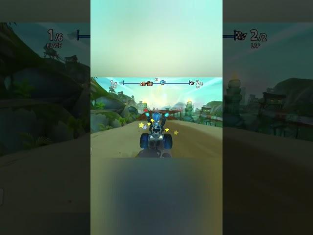 El Zipo  & Dragtor in Beach Buggy Racing 2 ️#bbracing2 #beachbuggyracing2 #youtubeshorts