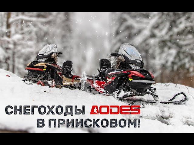 Снегоходы AODES в Приисковом! Полный обзор Snowcross 1000 WT и SWT.