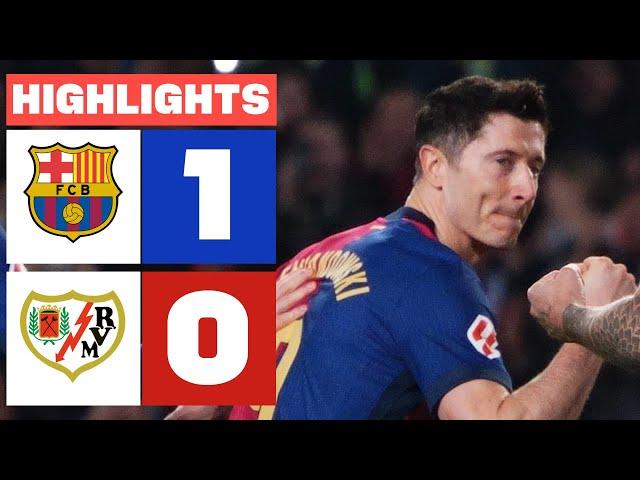 FC BARCELONA 1 - 0 RAYO VALLECANO I HIGHLIGHTS LALIGA EA SPORTS