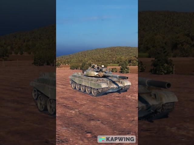 T-62 Main battle tank in action!