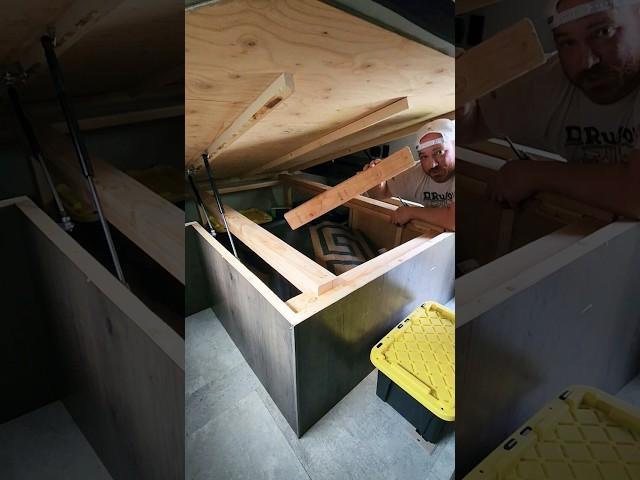 RV Bed Frame Renovation | RV Bedroom DIY Ideas #rv #rvlife #camper