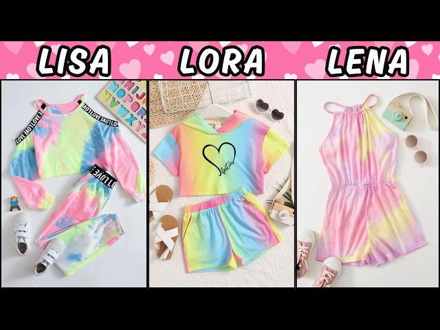 LISA Lora OR LENA ️ (Fashion - Make A Choice) #lisa #lena #lisaandlena #lisaorlena #challenge