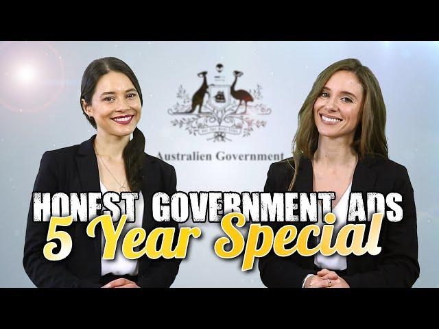 Honest Government Ads | 5 Year Special!