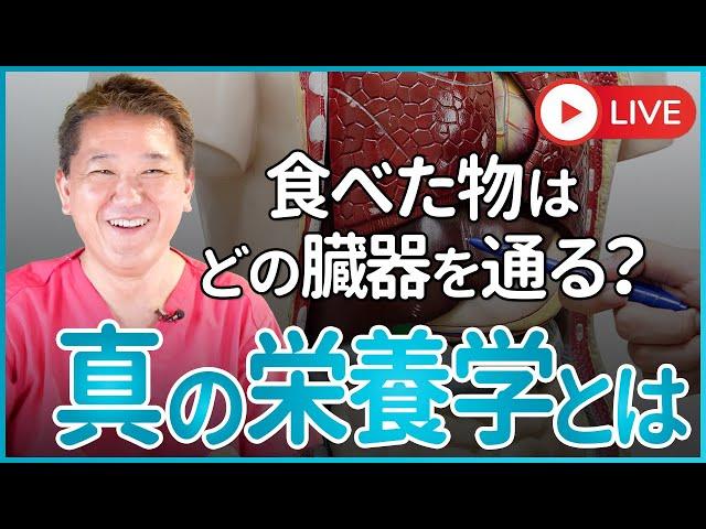 「最後はブドウ糖がATPになるから糖だけ摂っていればじゃない？」という愚問　あなたが食べた物が、今臓器のどこを通っているのかを考えていますか？ 真の栄養学を学ぶ