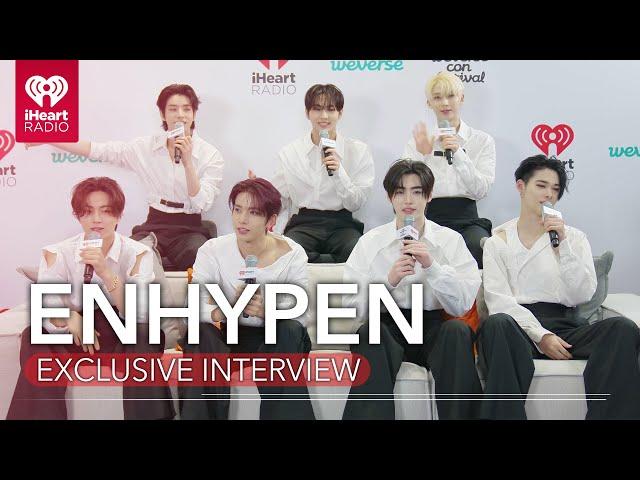 ENHYPEN Talk About Their Favorite Songs & Send A Message To Their Fans!