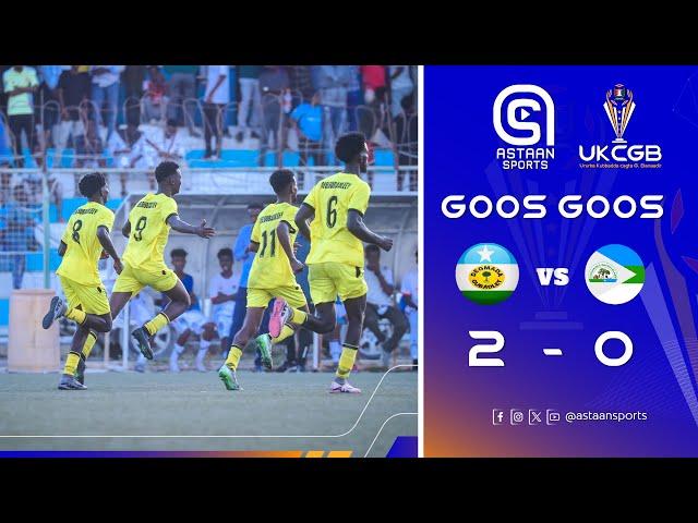 Goos:Goos:Gubadley 2-0 Daarusalaam.Tartanka Kubbadda cagta degmooyinka G.Banaadir & D.Balcad.