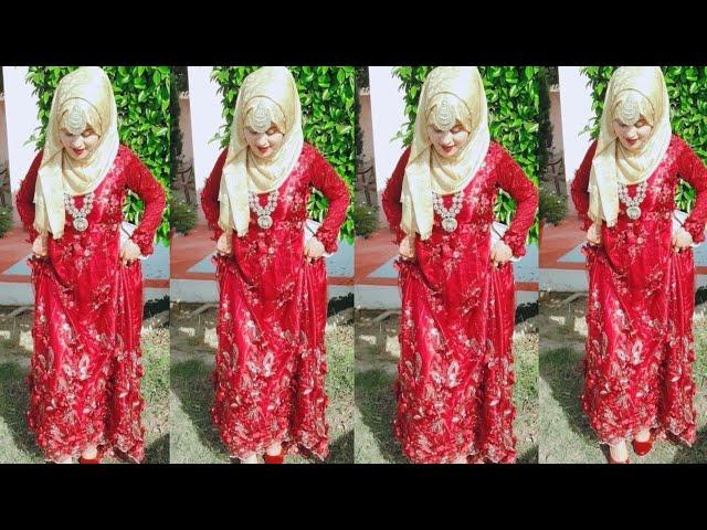 Hijab style partywear dress ideas/muslim hijab style party wear dress/hijab partywear dress designs