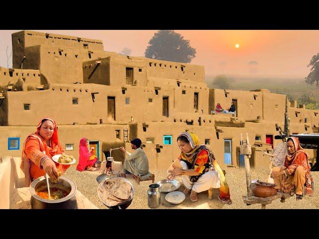 Very Unique Village Woman Life Pakistan | Village Women Morning Routine | Stunning Punjab