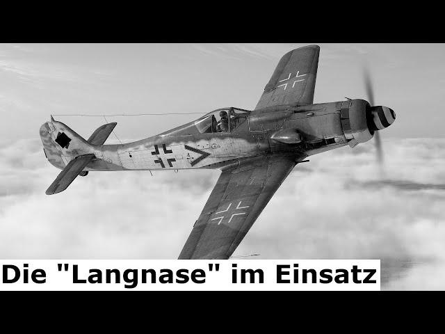 Focke Wulf 190 mit der langen Nase