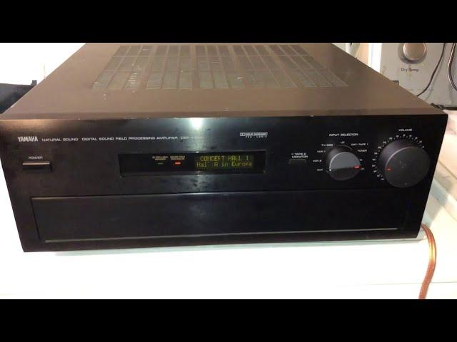 Yamaha Amplifier - DSP-A1000 - Review/Short Demo
