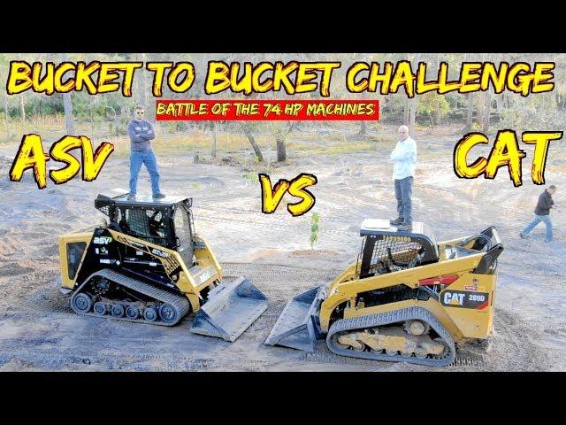 Caterpillar 289D vs ASV 75- Battle of the 74 hp skid steers