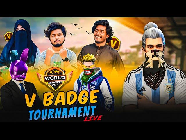 Grand Final V Badge Tournament Live#freefire #manikgaming #bangladeshtop1