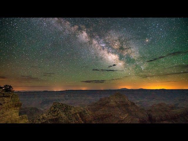 The Grand Canyon at Night - 4K Timelapse