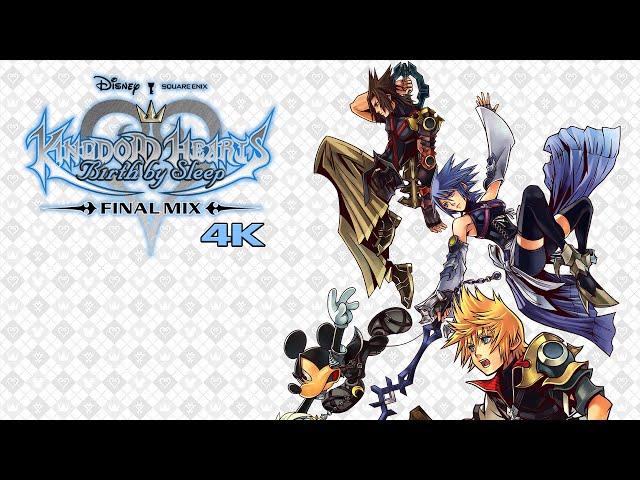 Kingdom Hearts Birth by Sleep: Final Mix 4K - Full Game (All Characters & Endings)