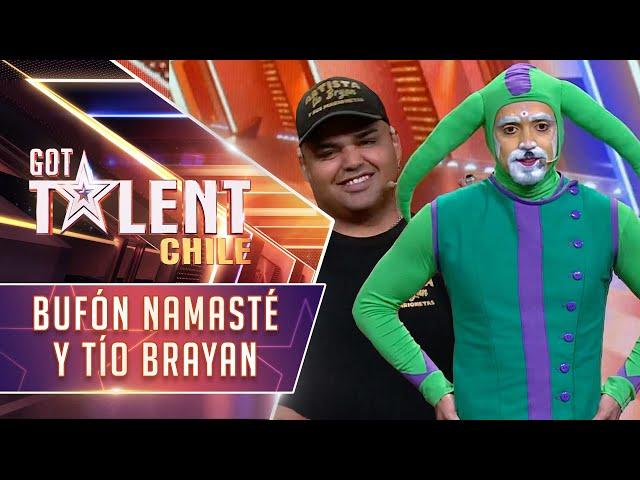 Bufón Namasté y Tío Brayan | Audiciones | Got Talent Chile 2024