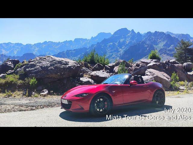 Miata Tour de Corse and Alps 2020