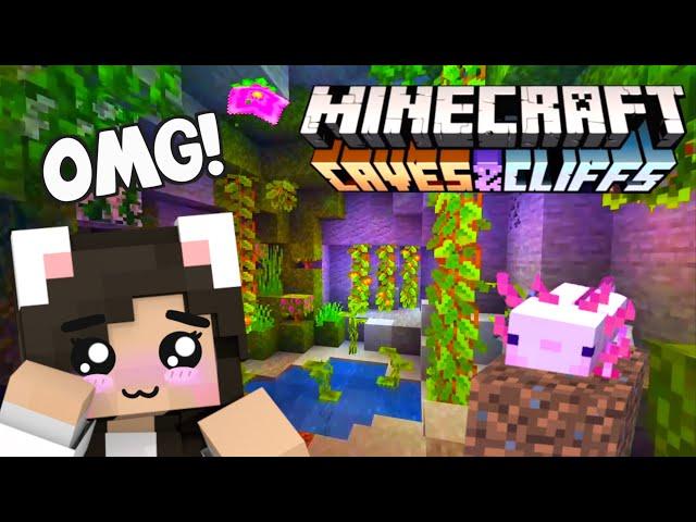 Minecraft 1.17 CAVE UPDATE REACTION! Minecraft Live 2020