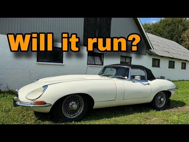 1968 E-type Has Been Sitting for a Few Years - Will It Run?