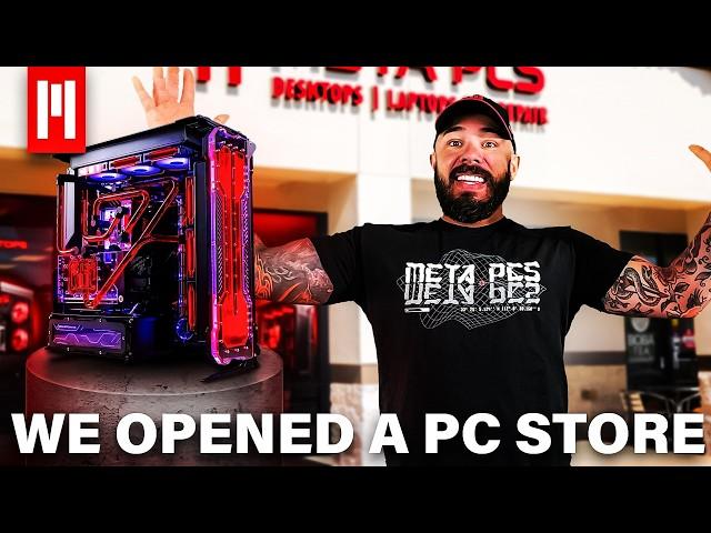 WE OPENED A PC STORE!