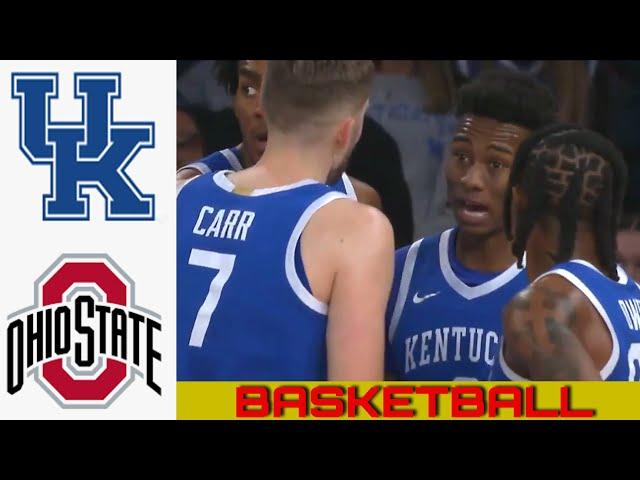 #4 KENTUCKY vs OHIO STATE Basketball Game Full Highlights 2024