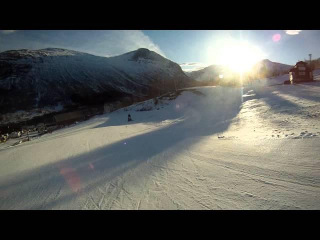 Martin og Andreas på Overøye 26 januar 2014