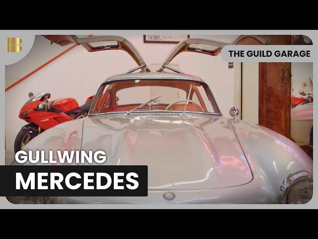 Behind the Scenes of a Gullwing Mercedes - The Guild Garage - Car Show