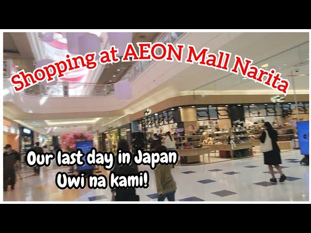 Shopping at AEON Mall Narita | Our last day in Japan