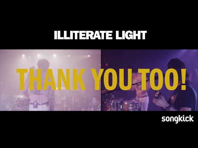 Illiterate Light - Thank You Too! (Live at The Basement East)