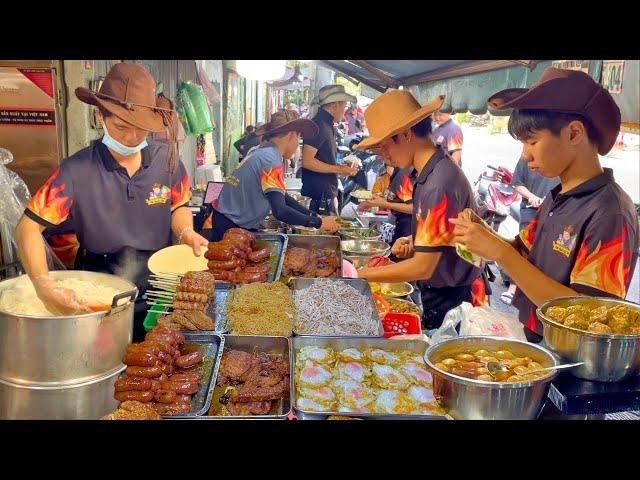 AMAZING ! STREET FOOD OF SAI GON, VIETNAM | STREET COOKING RECIPES | Food video collection