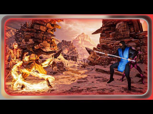 Trying the Scorpion x Scorpion TEAM  - Mortal Kombat 1 Gameplay