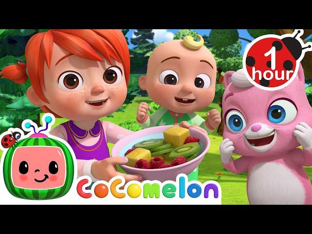 Sharing Snacks Song + MORE CoComelon Nursery Rhymes & Animal Songs