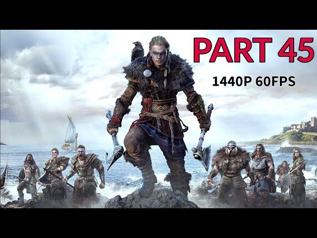 ASSASSIN'S CREED VALHALLA 100% Walkthrough Gameplay Part 45 - No Commentary (PC - 1440p 60FPS)