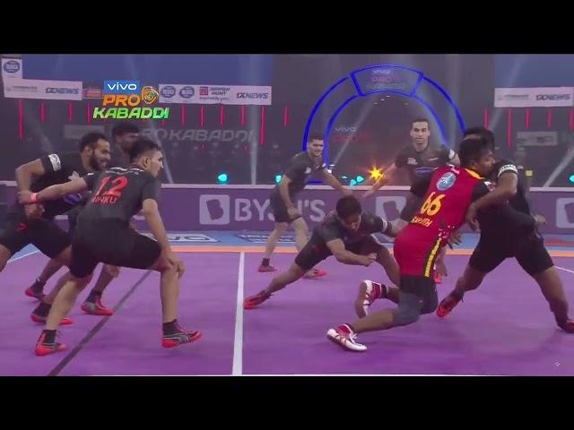 Best Tackles of Harendra Kumar vs Bengaluru Bulls | U Mumba | Season 8