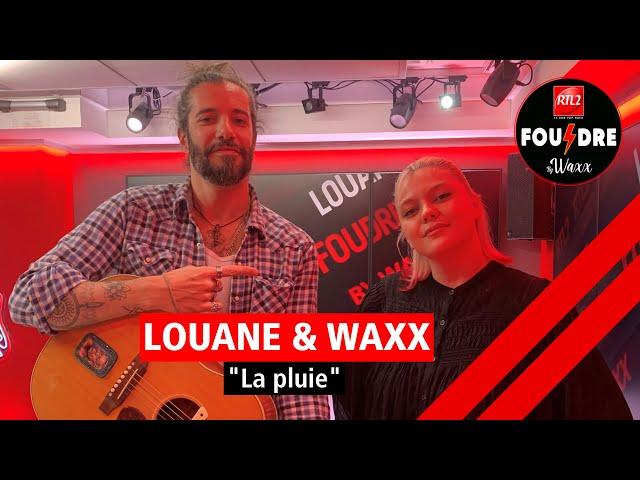 Louane et Waxx interprètent "La pluie" en live dans Foudre