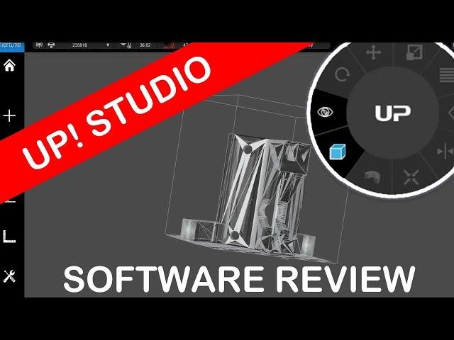 Up Studio 3D Printer Software Review