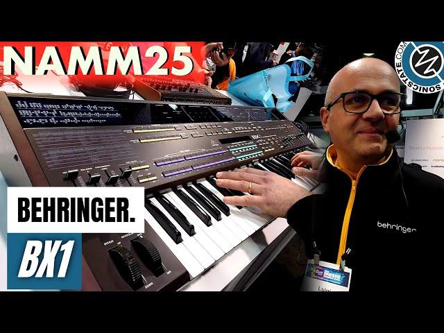 NAMM 2025: Behringer's BX1 - DX1 And CS80 Together