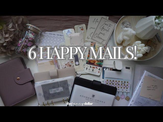 6 HAPPY MAIL PACKAGES + redecorating !