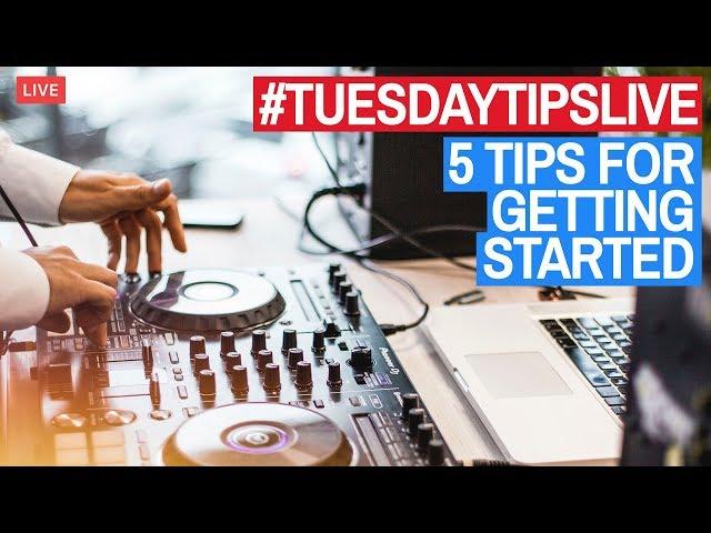 Mobile DJing: 5 Tips For Getting Started #TuesdayTipsLive