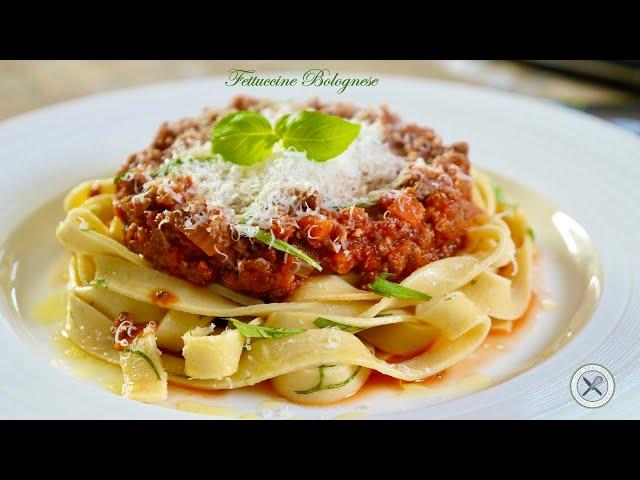 Fettuccine Bolognese – Bruno Albouze