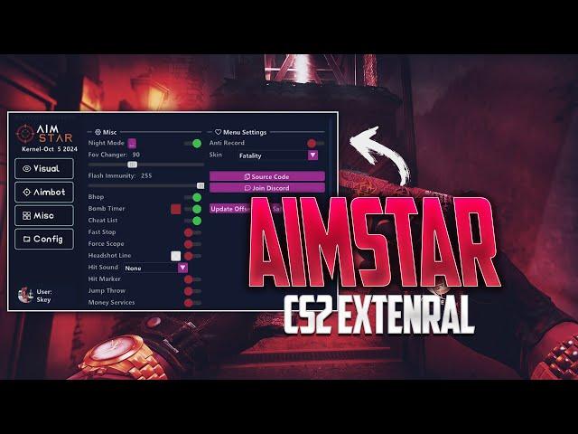 The Best FREE CS2 Cheat External | AimStar CS2 (Download)