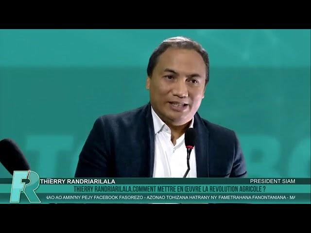 EM12: Commet mettre en oeuvre la révolution agricole? Thierry RANDRIARILALA