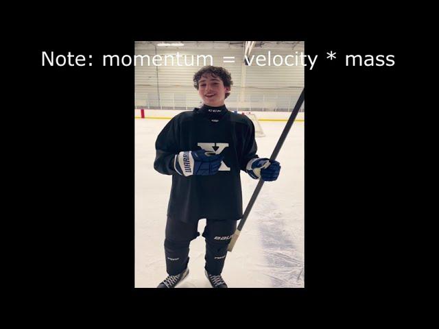 Hockey Nerds AP Physics 1 Final Momentum Video