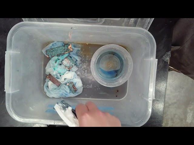 How to Patina Copper with Ammonia Fuming