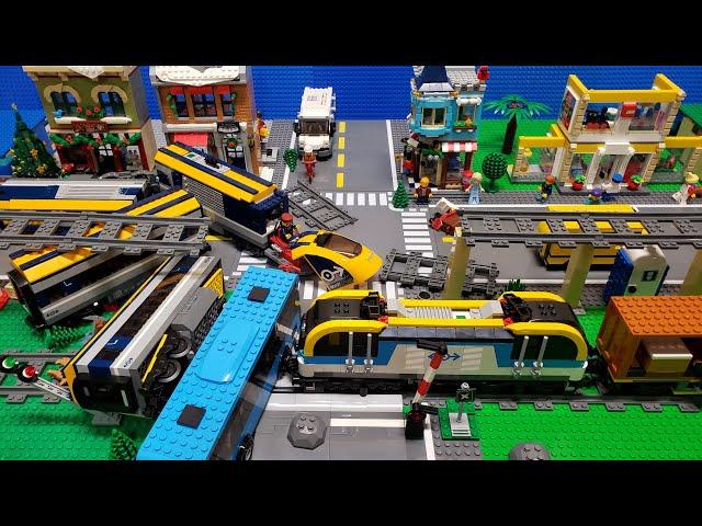 Lego Train Crashes #12