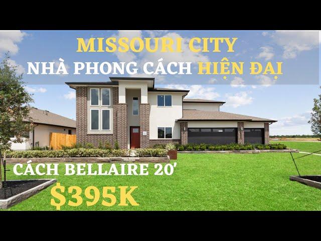 NHÀ PHONG CÁCH HIỆN ĐẠI Ở THÀNH PHỐ MISSOURI CHỈ CÁCH BELLAIRE 20', KHU SANG CHẢNH