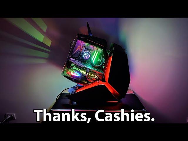 The Cashies Gaming PC.