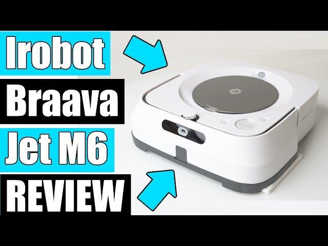 iRobot Braava Jet M6 REVIEW - (6110) Robot Mop - UPDATED!!