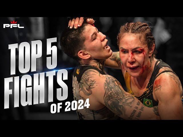 PFL Top 5 Fights of 2024 | Professional Fighters League